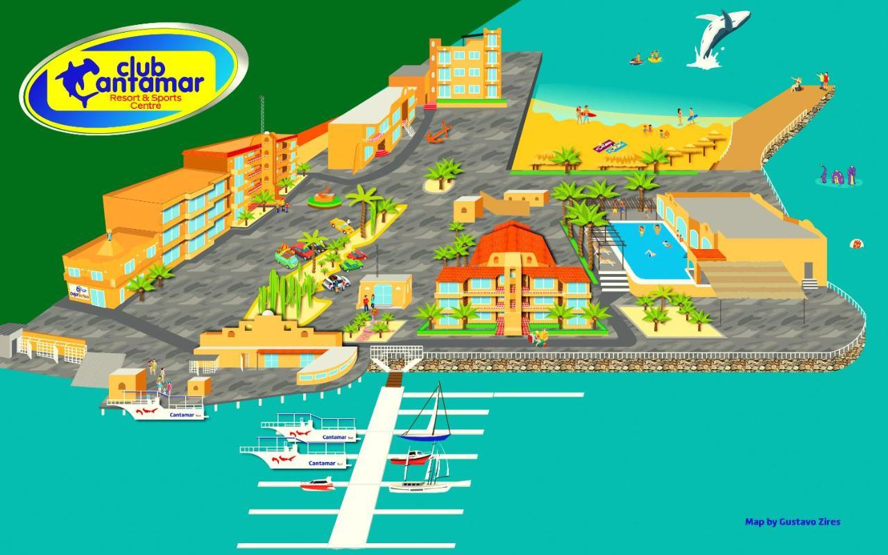 Club Cantamar Beach Hotel & Marina La Paz Eksteriør billede